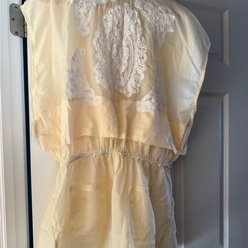 Free people Movement Marigold Onesie w Lace Detail - sold out viral onesie nwt - Picture 6 of 9